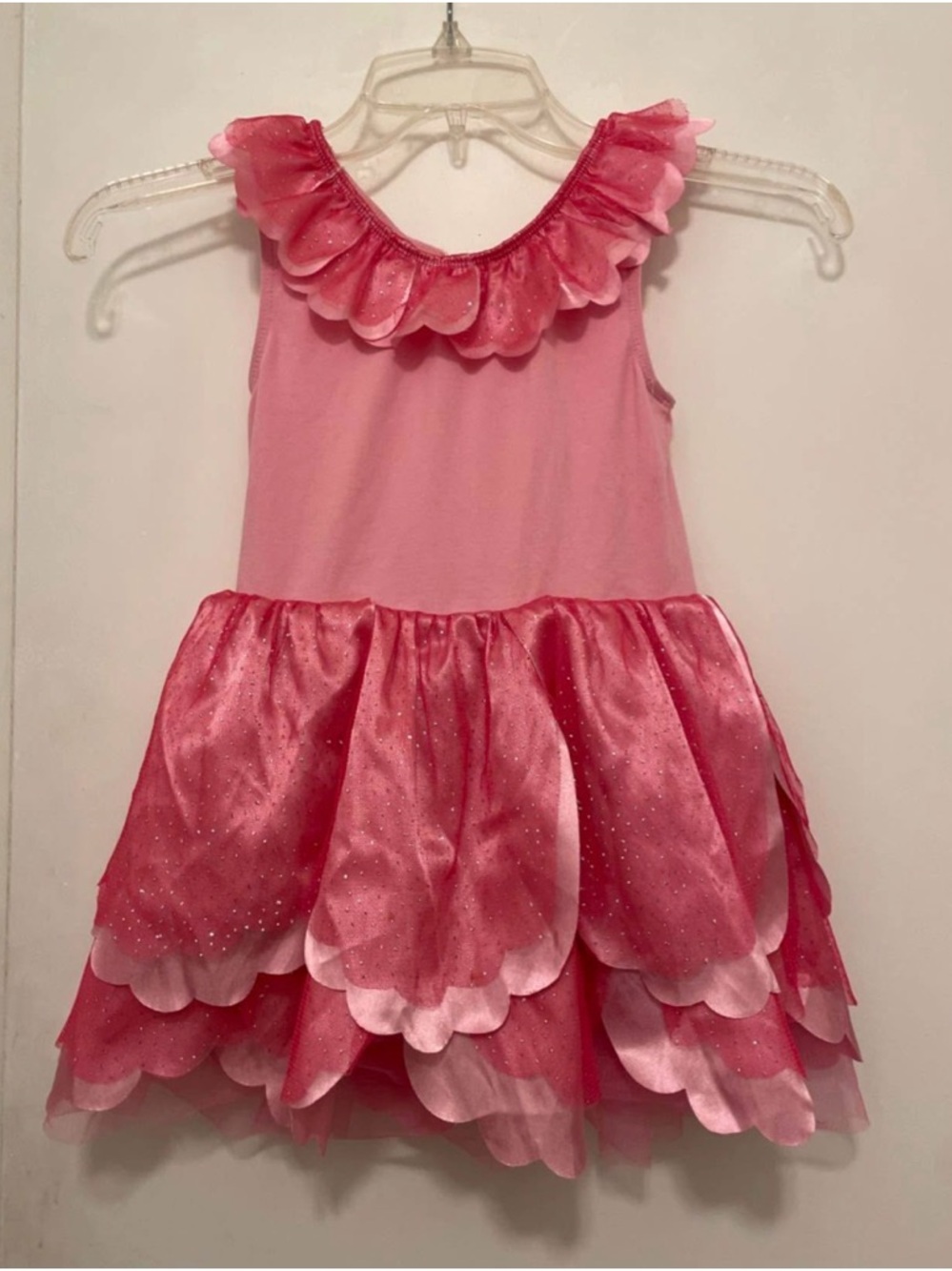 Gymboree Pink Layered Petal Tutu Dress